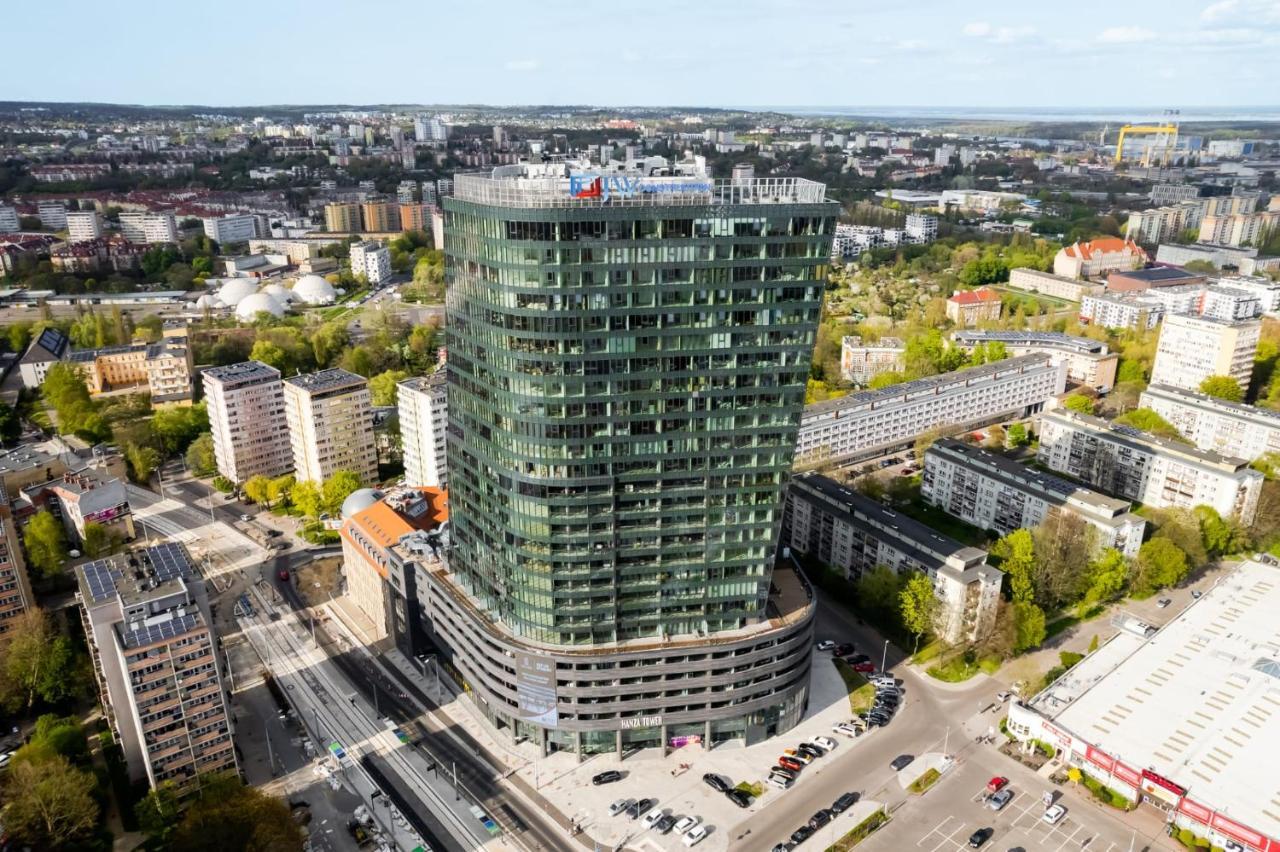 Hanza Tower Gold Stettino Esterno foto